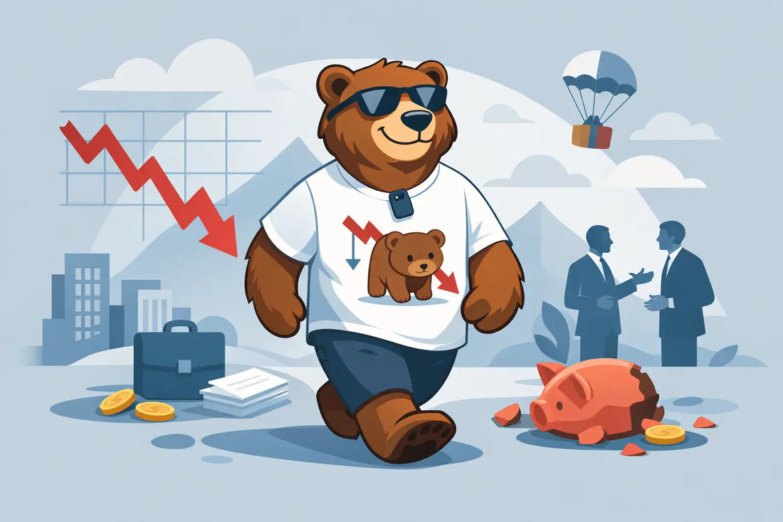 Bear Market Funny Shirt That Actually Lands