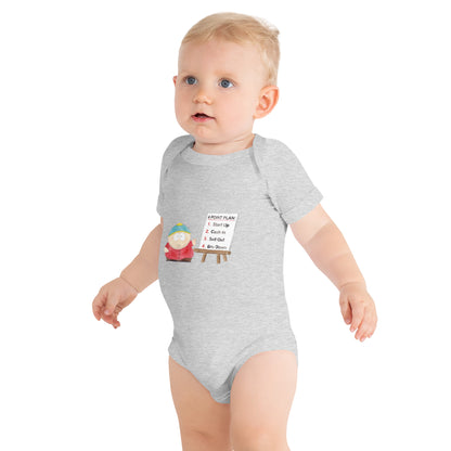 Baby bodysuit with a Baby Entrepreneur design