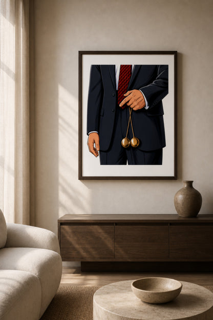 "Brass Balls" Glengarry Glen Ross sales motivation matte poster