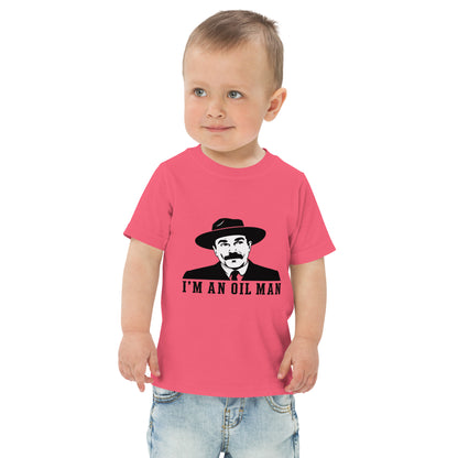 Toddler t-shirt with the words I'm an Oil Man