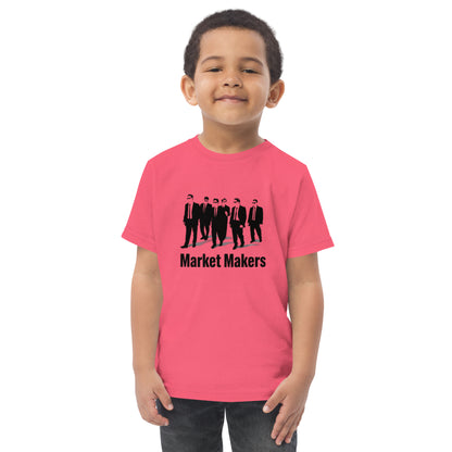 Toddler t-shirt with a Market Makers design