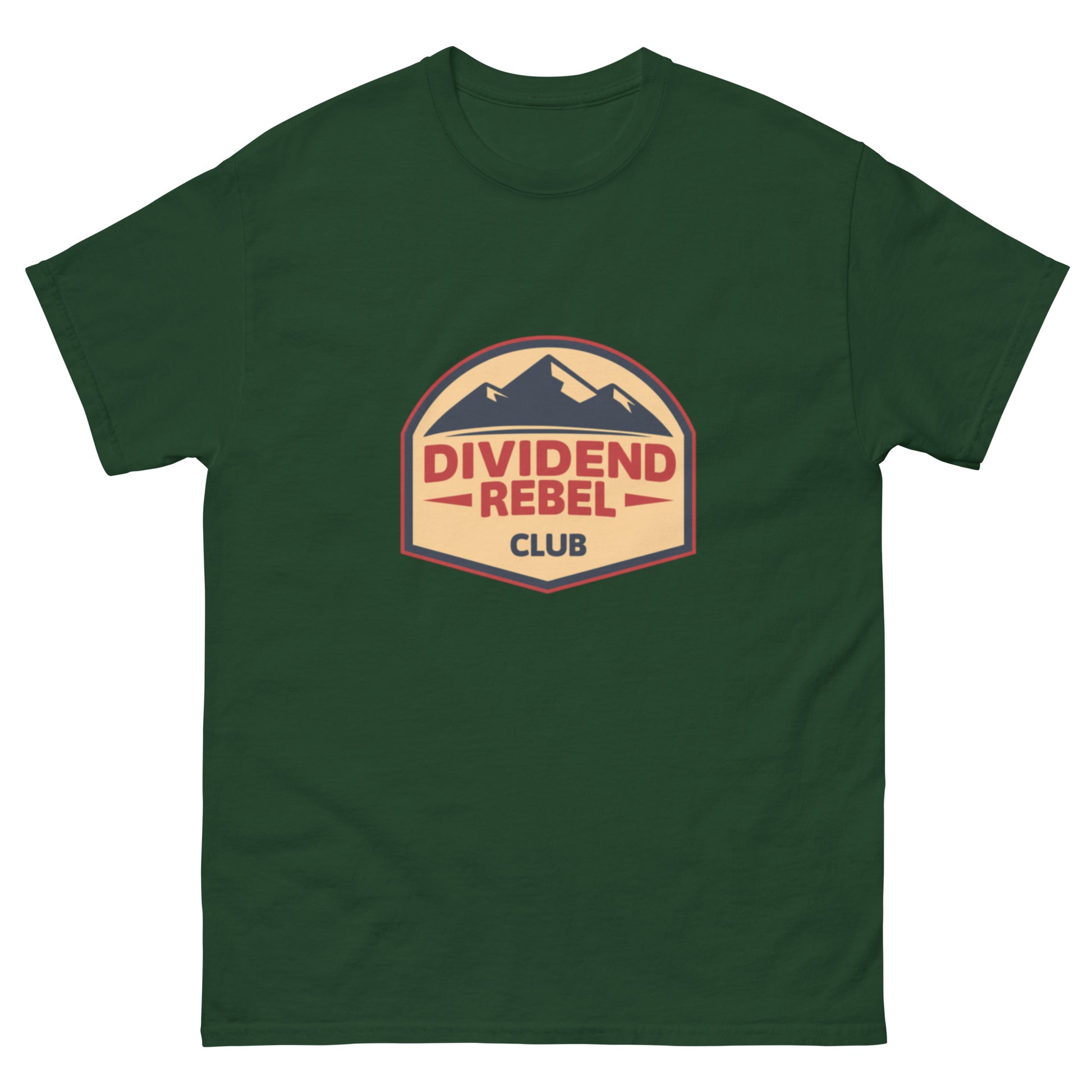 "Dividend Rebel Club" dividend-investing unisex t-shirt