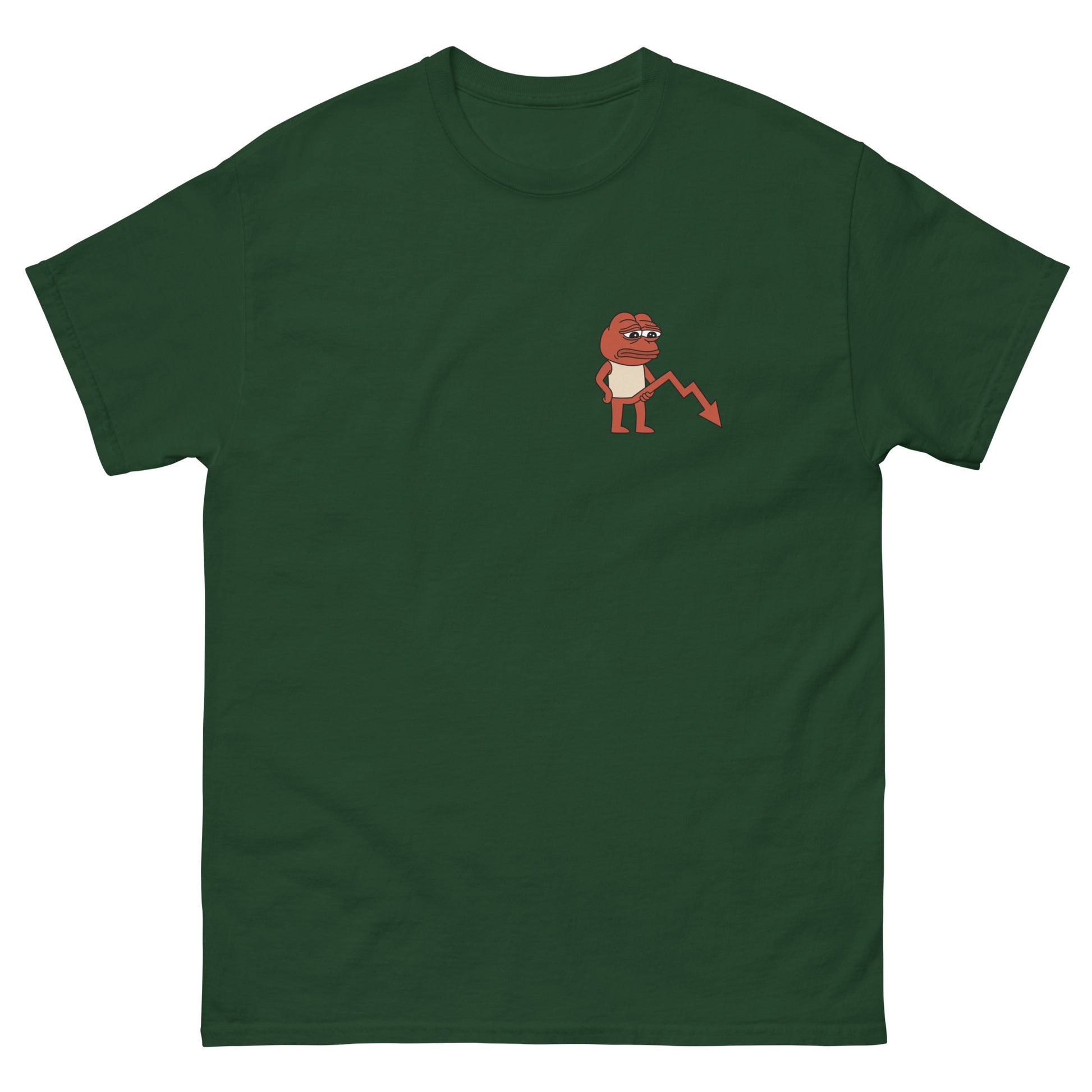"Red day for Pepe" crypto-meme unisex t-shirt