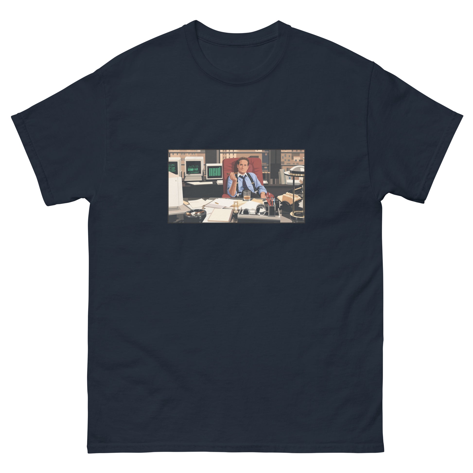 "Greed is good" Wall Street Gordon Gekko unisex t-shirt