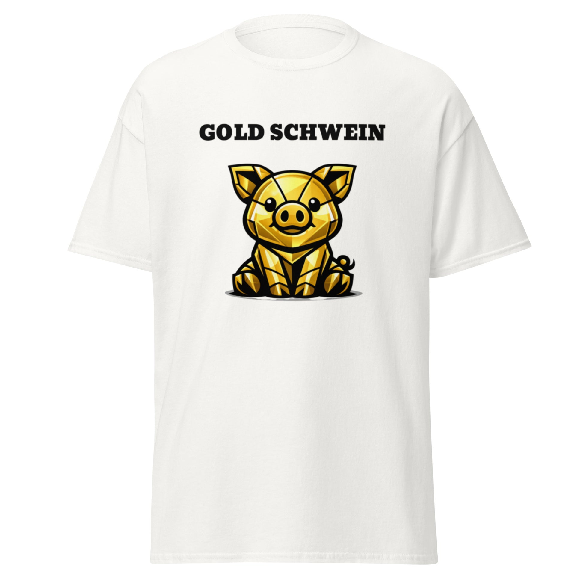  Lucky Schwein Piggy Gold gold-bug unisex t-shirt
