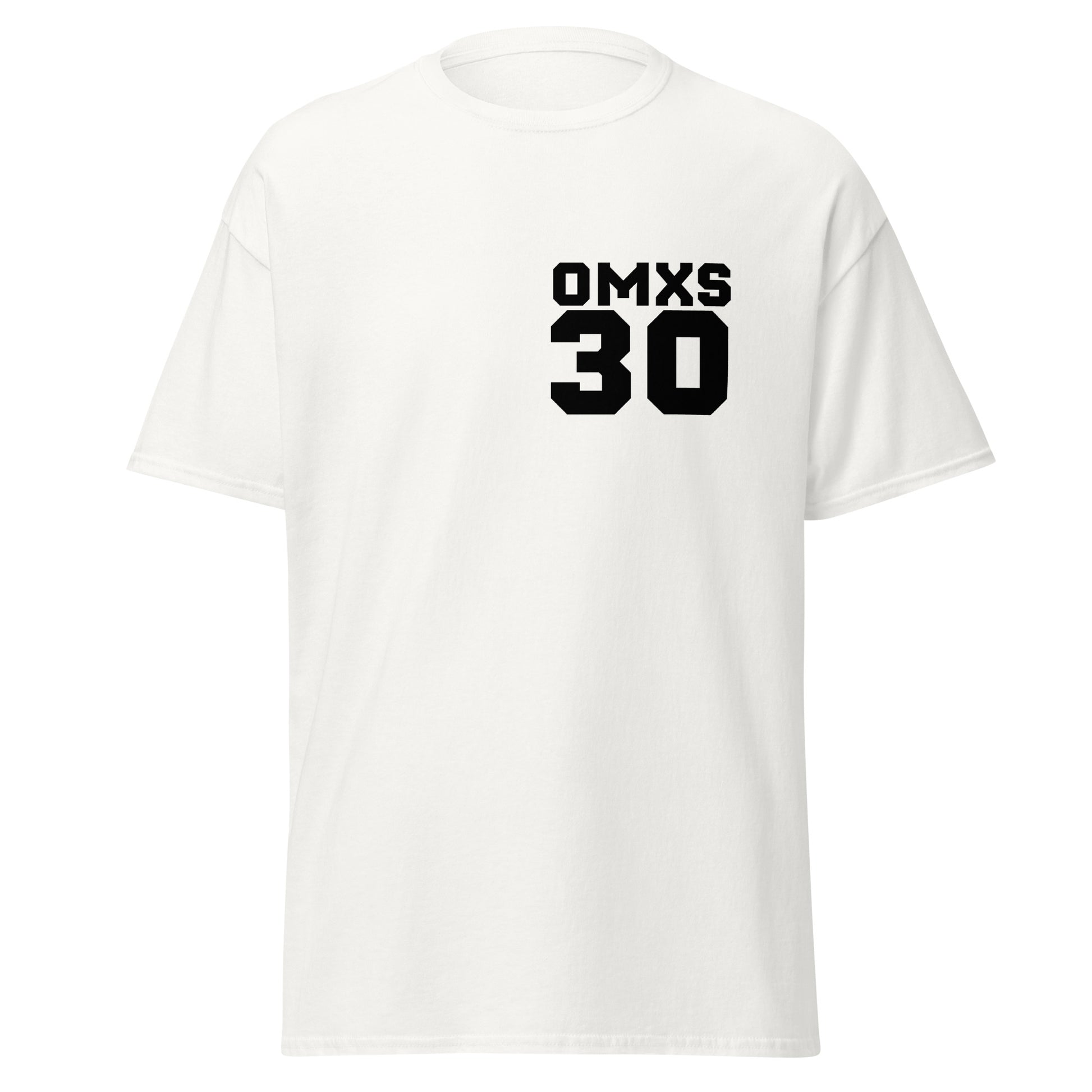 Minimalist OMXS30 Stockholm index unisex t-shirt