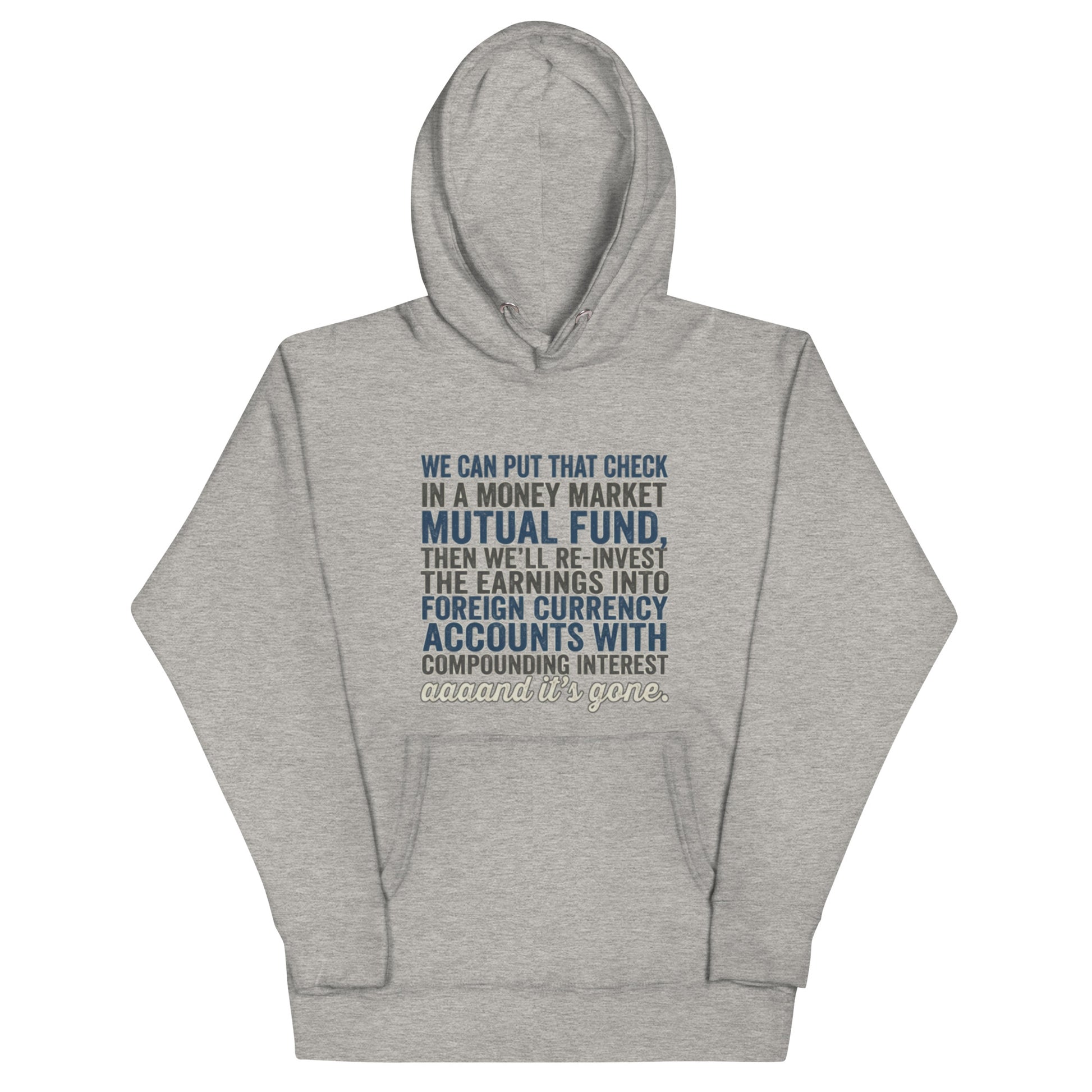 Aaaaand it's gone" South Park-inspired unisex hoodie