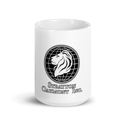 Stratton Oakmont Inc. ceramic mug, Wolf of Wall Street finance gift