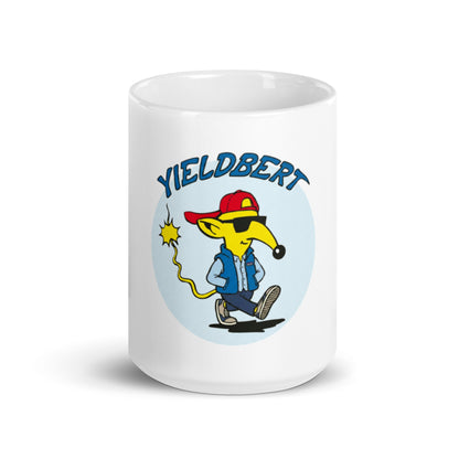 "Yieldbert" yield-investing ceramic mug