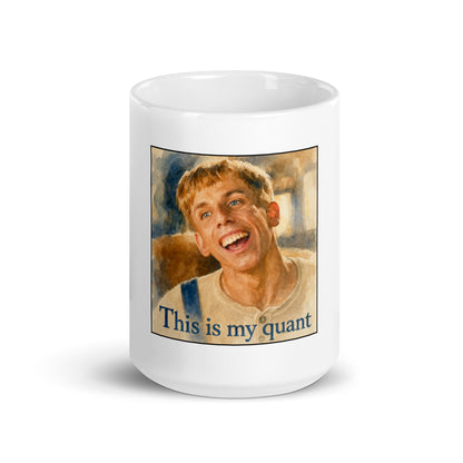 "Simple Jack is my quant" quant-trading ceramic mug