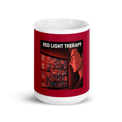 "Red Light Therapy" trading-humor ceramic mug